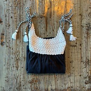 Lucky Brand Tied Swing Top NWOT